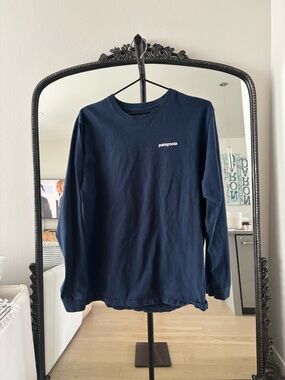 Patagonia Long-Sleeve Crew Shirt - Navy Blue